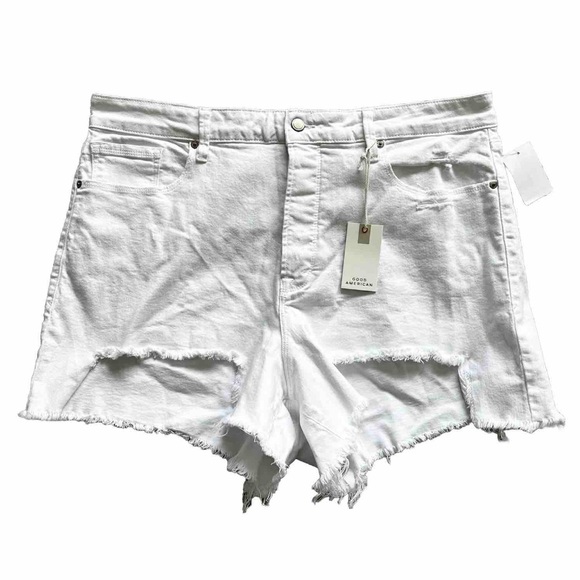 GOOD AMERICAN NWT The Bombshell Short Size 18 Sexy Trendy Stylish Festival - Picture 2 of 8